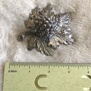 Ruffoni solid stainless steel grape cookware knob for lid